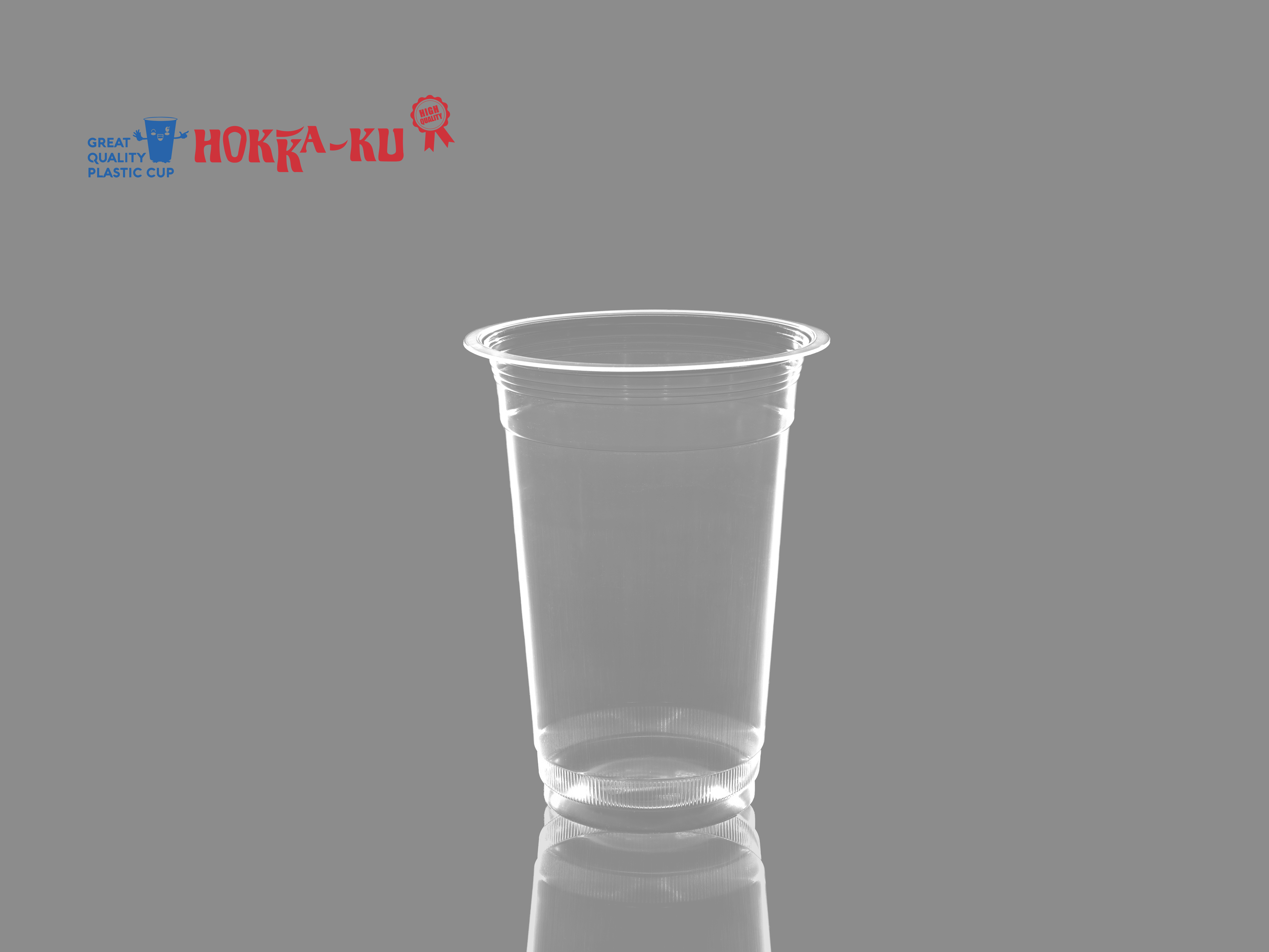 Gelas Plastik 16 OZ Hokka Ku